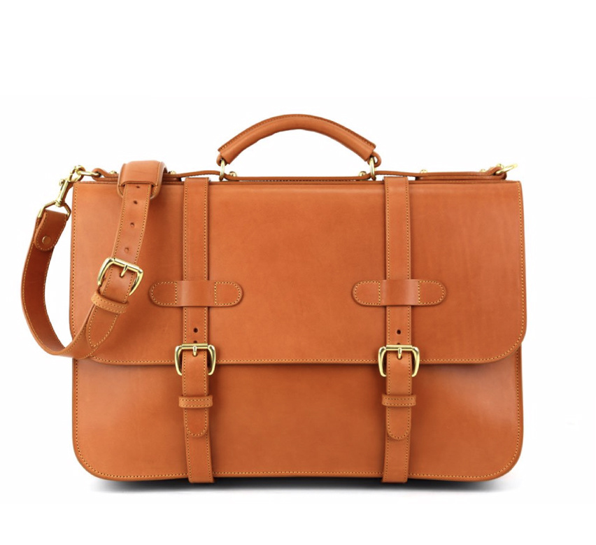 Leather Buckle Briefcase Frank Clegg Leatherworks