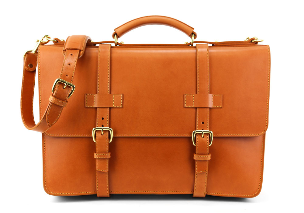 American Made Briefcase Handmade Leather Briefcase Frank Clegg Leatherworks