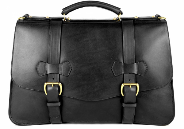 Leather Buckle Briefcase | Frank Clegg Leatherworks