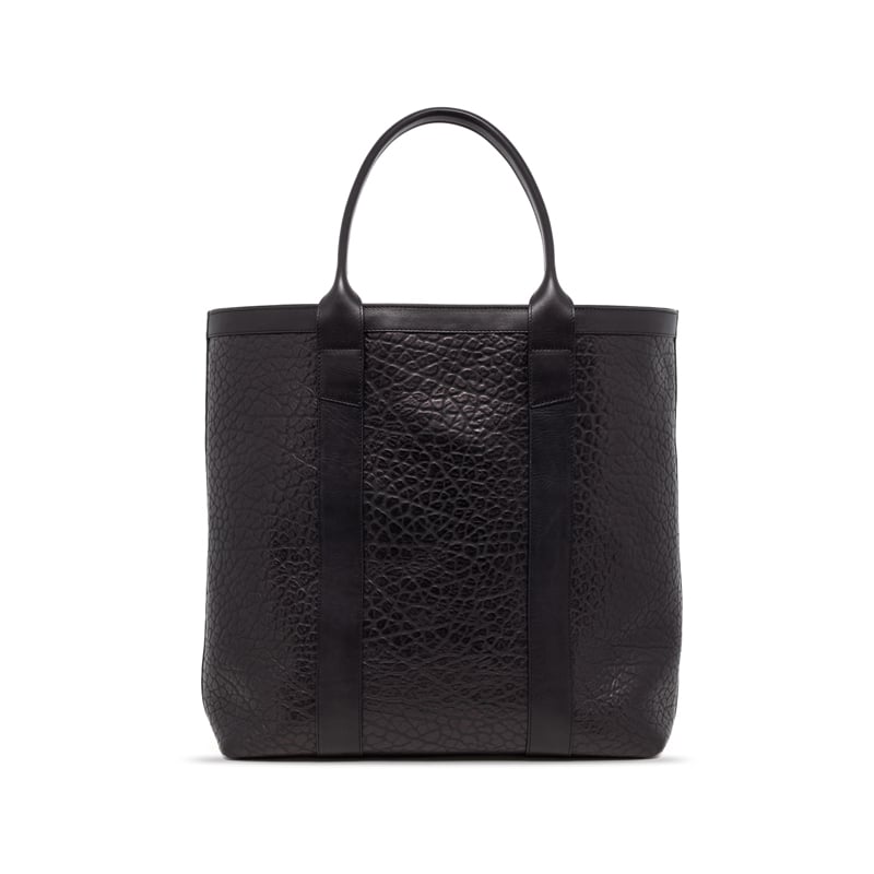 Anne hot Klein Black Pebbled Grain Leather Tote