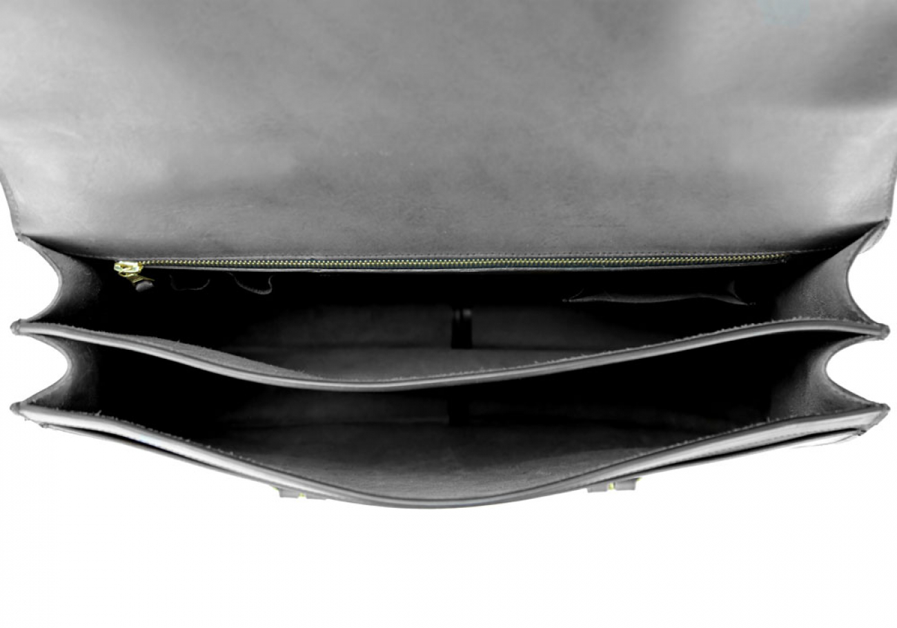 Oversized Leather Briefcase | Frank Clegg Leatherworks