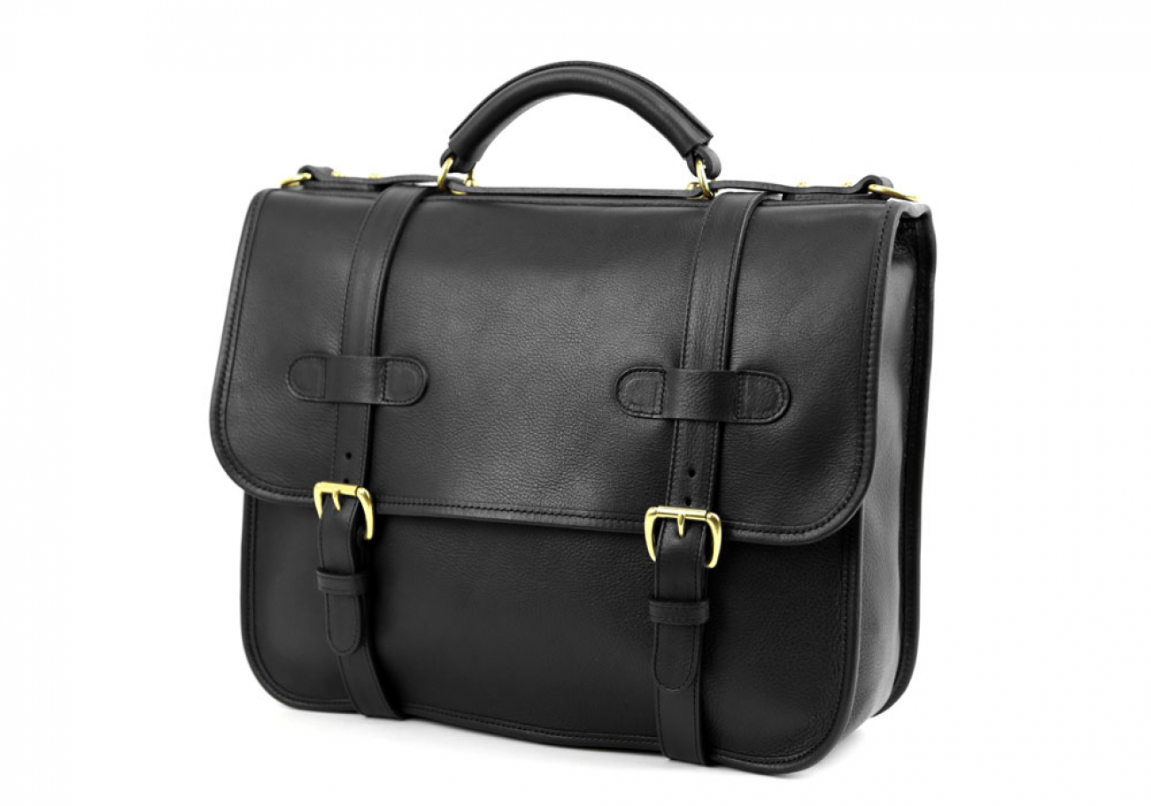 Handcrafted Leather Buckle Satchel | English Satchel | Frank Clegg ...
