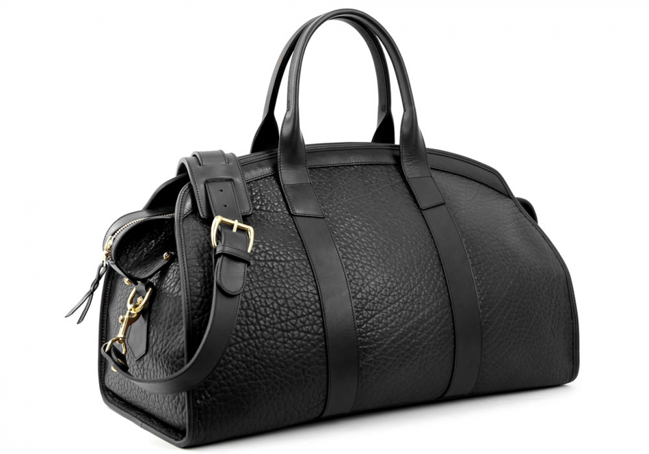 Luxury Zipper Duffle Bag | Aiden Duffle | Frank Clegg Leatherworks