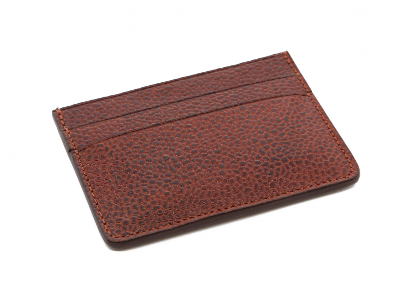Brown Scotch Grain Double Card Wallet3 Brown Scotch Grain Double Card Wallet3
