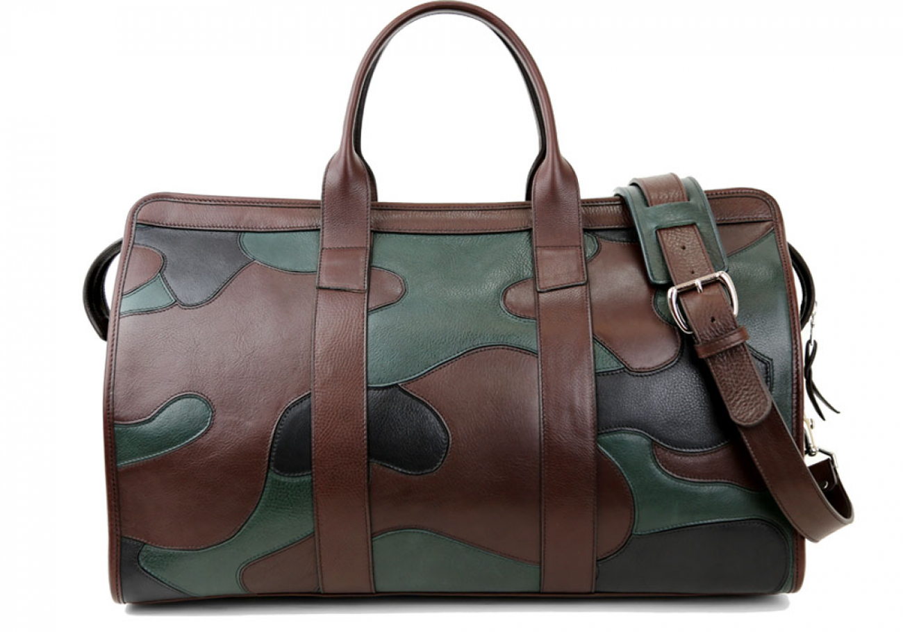 Camo Duffle Bag Frank Clegg Leatherworks