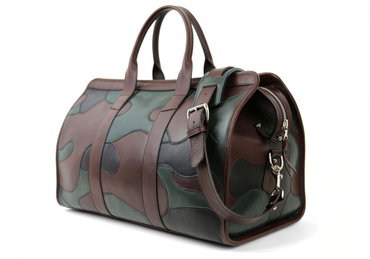 Camo Duffle Bag Frank Clegg Leatherworks