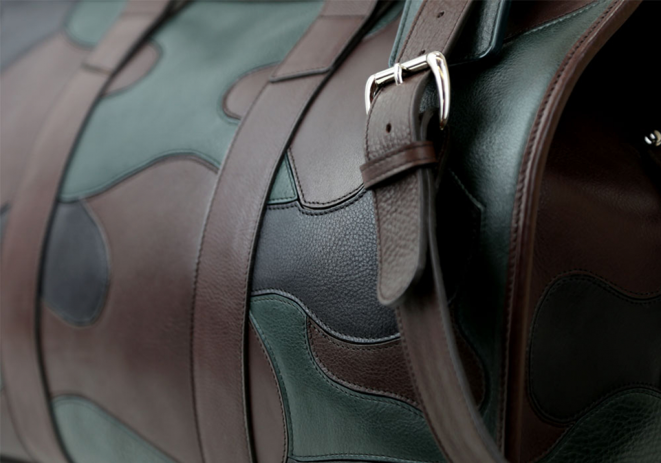 Camo Duffle Bag Frank Clegg Leatherworks