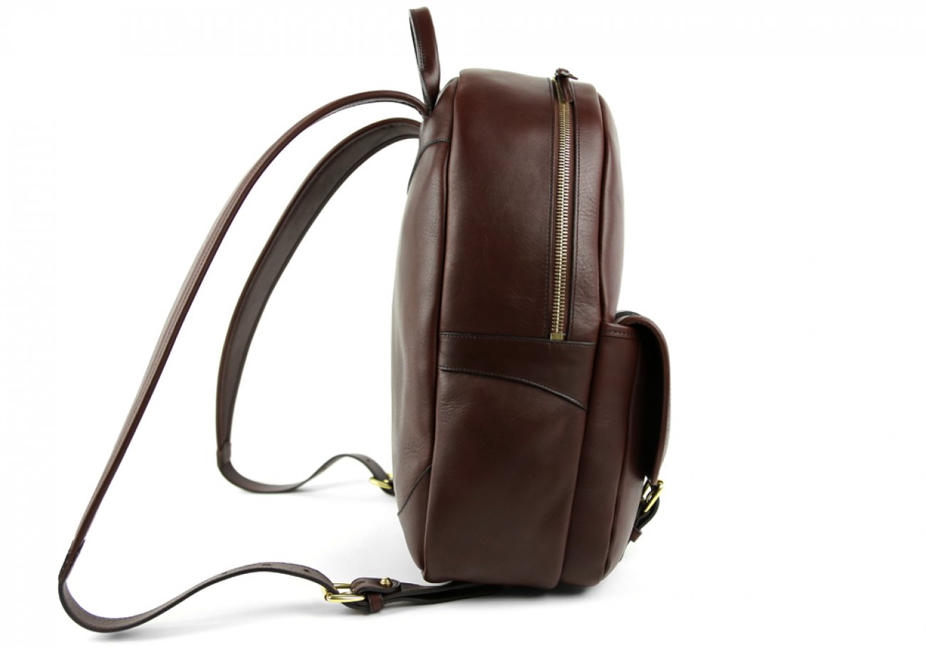 Leather Zipper Backpack | Frank Clegg Leatherworks