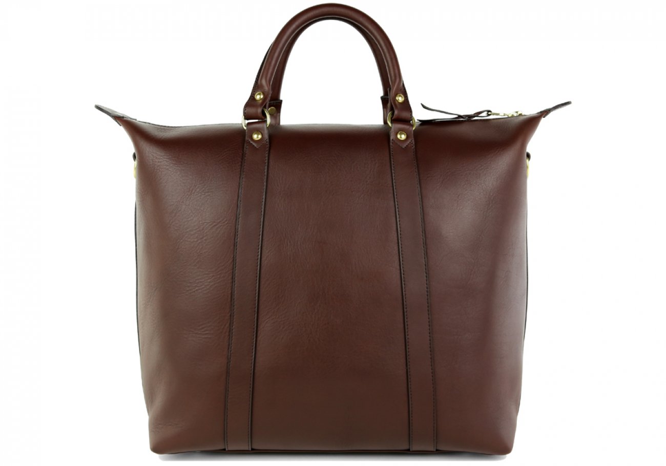 Leather Zipper Tote Bag | Frank Clegg Leatherworks