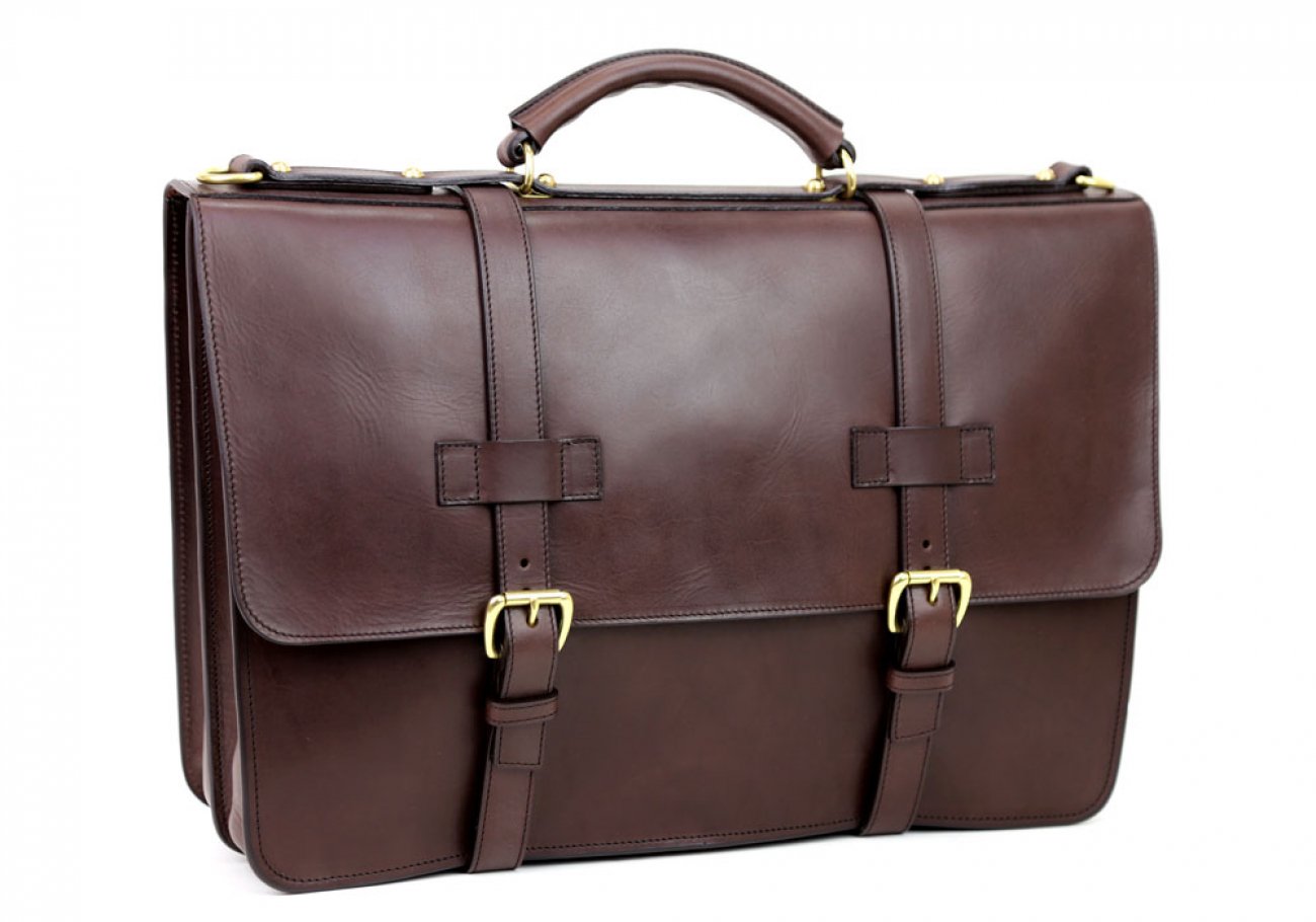 American Made Briefcase | Handmade Leather Briefcase | Frank Clegg ...