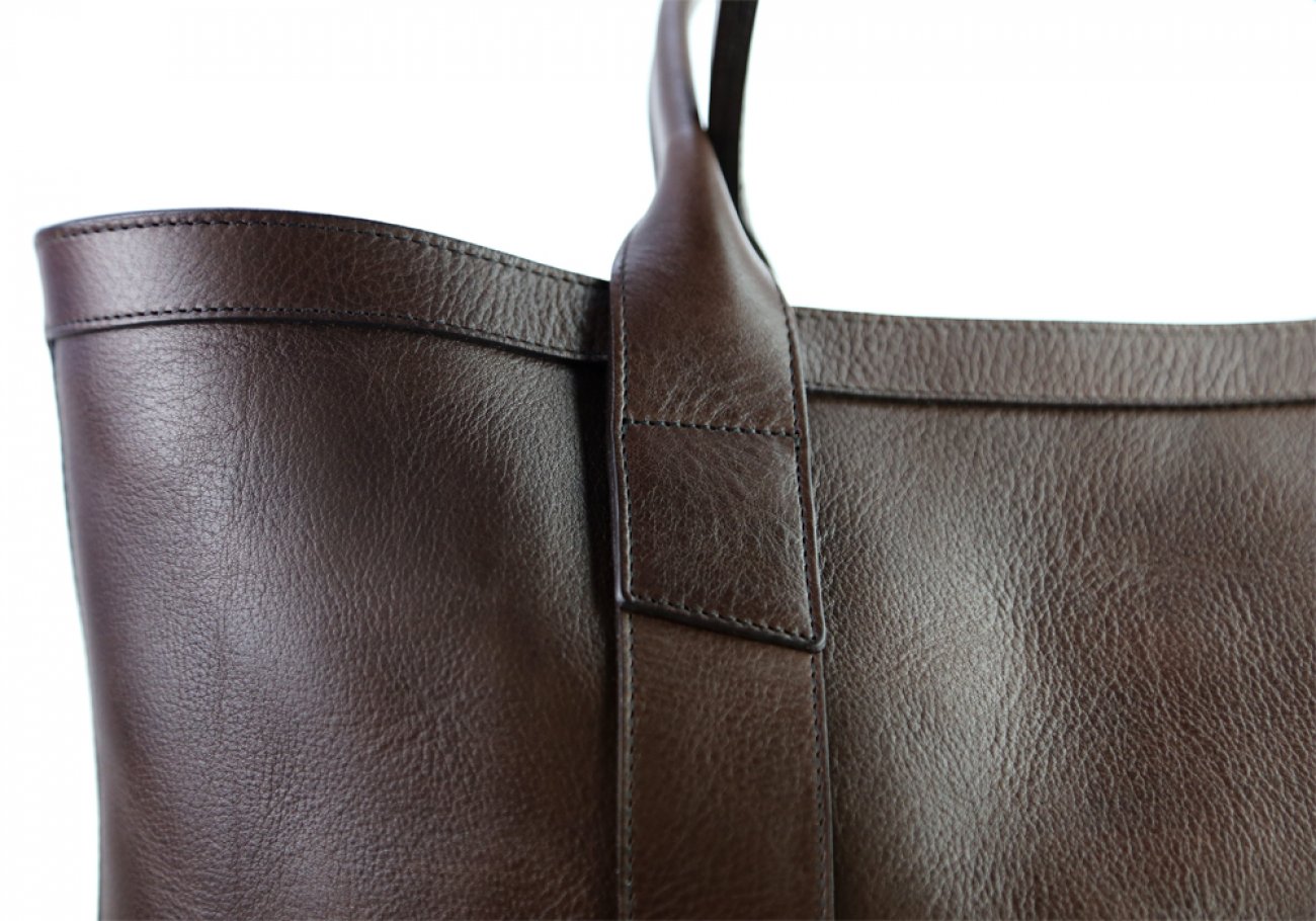 Leather Zipper Tote Bag  Frank Clegg Leatherworks
