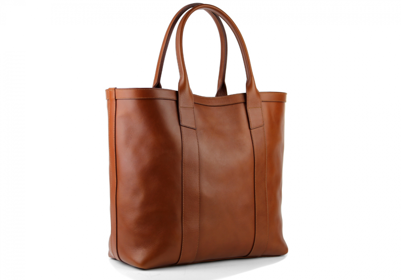 Tall Leather Tote Bag| Handmade Leather Tote Bags for Men & Women ...