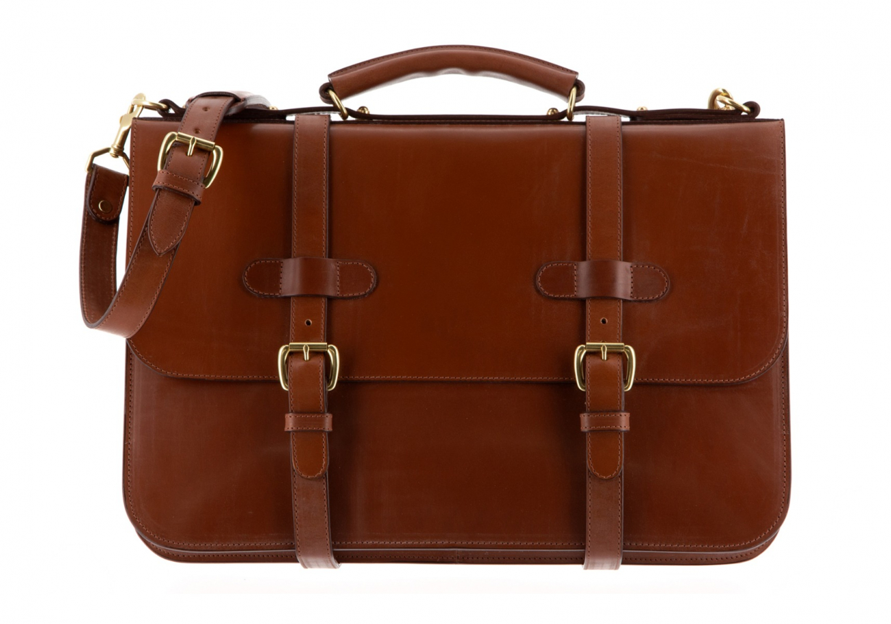 English Briefcase Bridle Chestnut Briefcase1 English Briefcase Bridle Chestnut Briefcase1