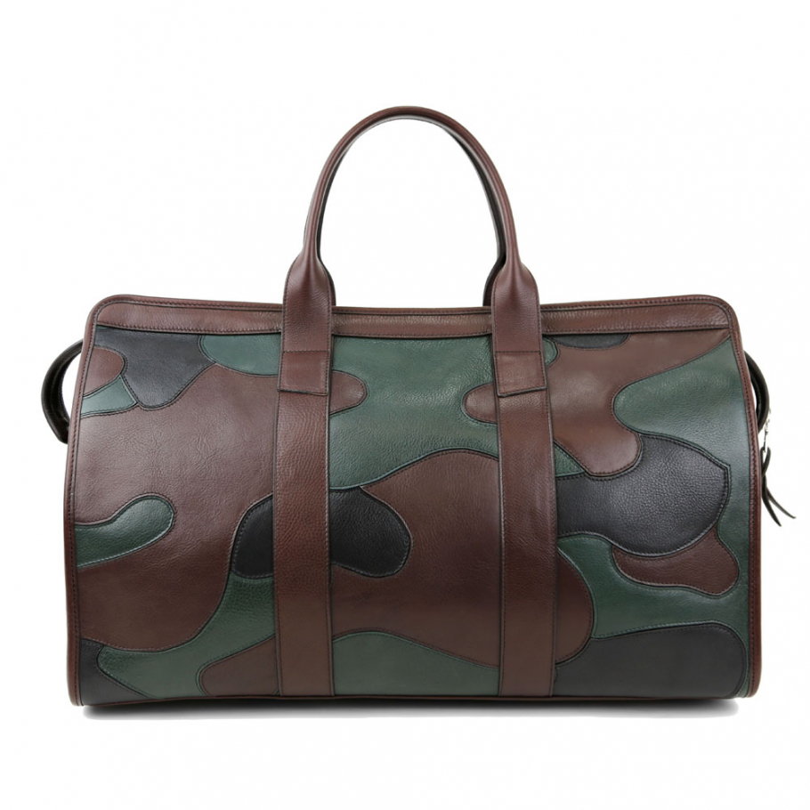 Camo Duffle Bag Frank Clegg Leatherworks