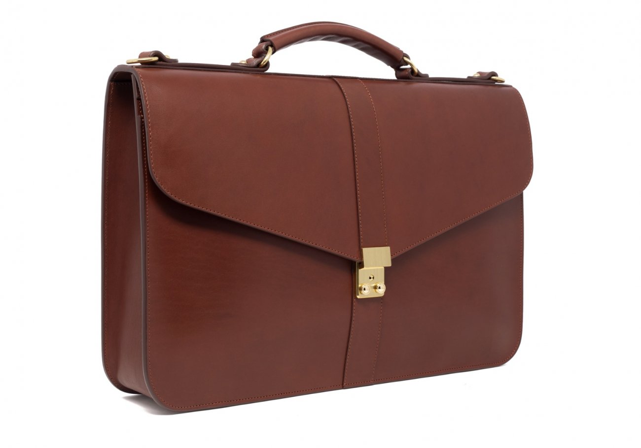 locking briefcase with shoulder strap