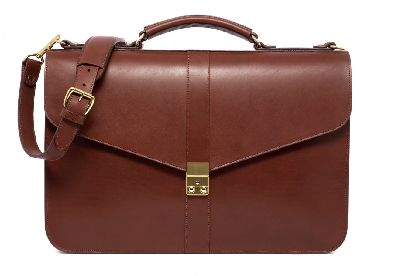 Lock Briefcase | Frank Clegg Leatherworks