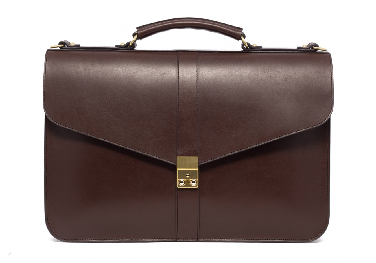 Lock Briefcase | Frank Clegg Leatherworks