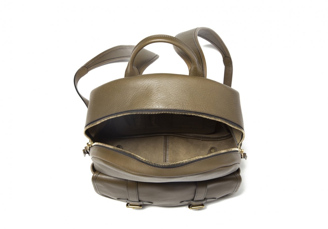 Leather Zipper Backpack | Frank Clegg Leatherworks