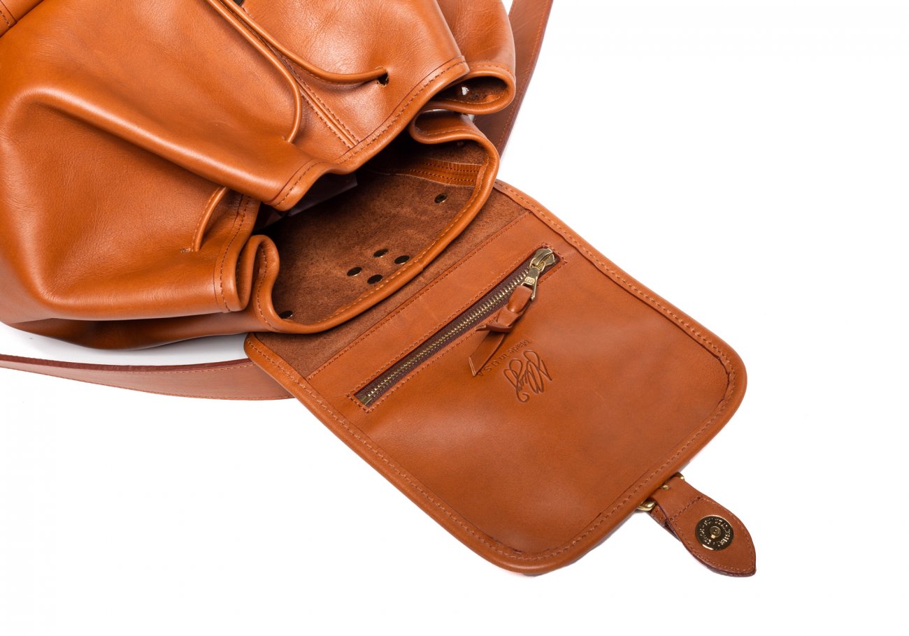 Leather Zipper Backpack  Frank Clegg Leatherworks