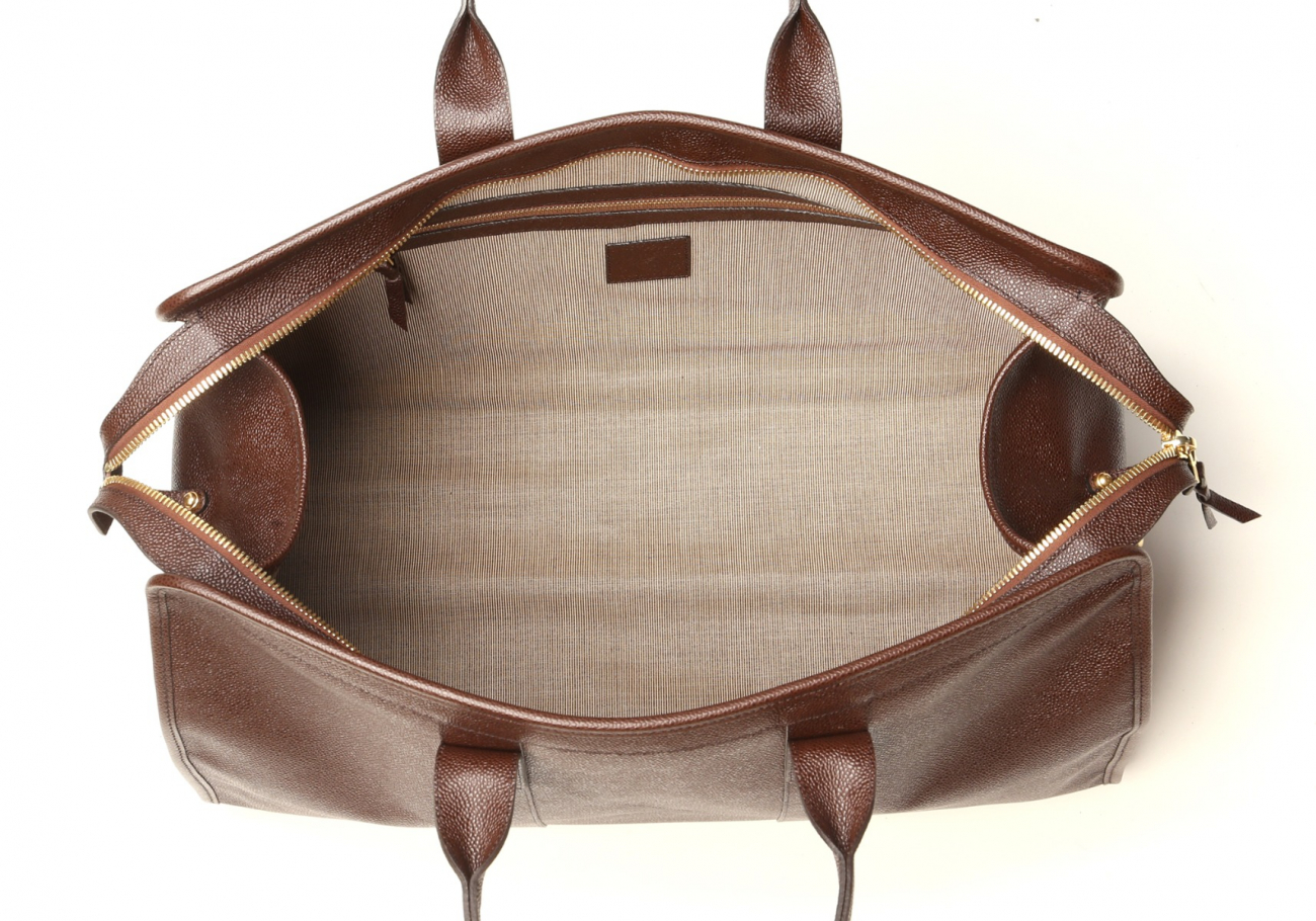 Leather Travel Duffle Dark Brown Scotch Grain5 Leather Travel Duffle Dark Brown Scotch Grain5