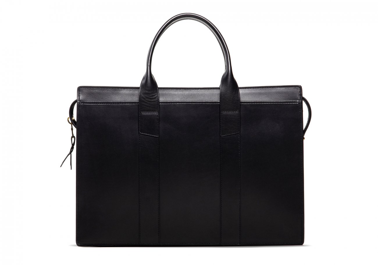 Leather Zip Top Briefcase | Made in America | Frank Clegg Leatherworks