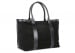 Black Large Suede Tote Made In Usa Frank Clegg 2