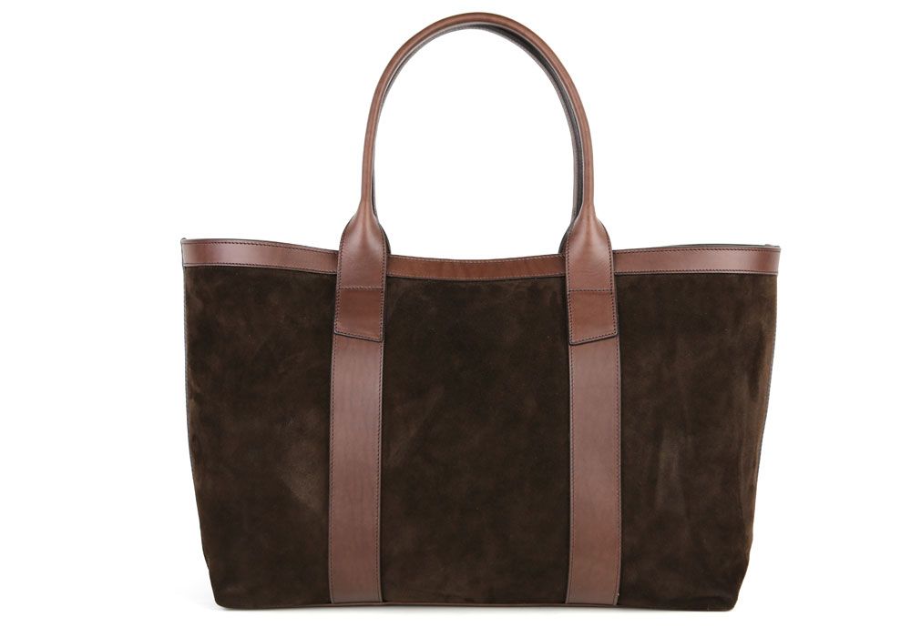 Large Suede Working Tote