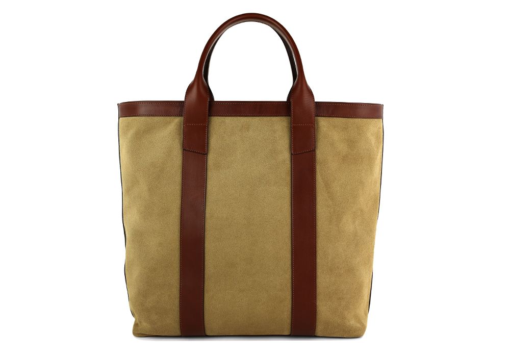 Suede Tall Tote