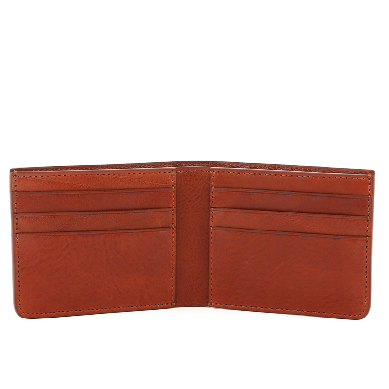 Bifold Wallet - Potter's Clay - Tumbled Leather  in 