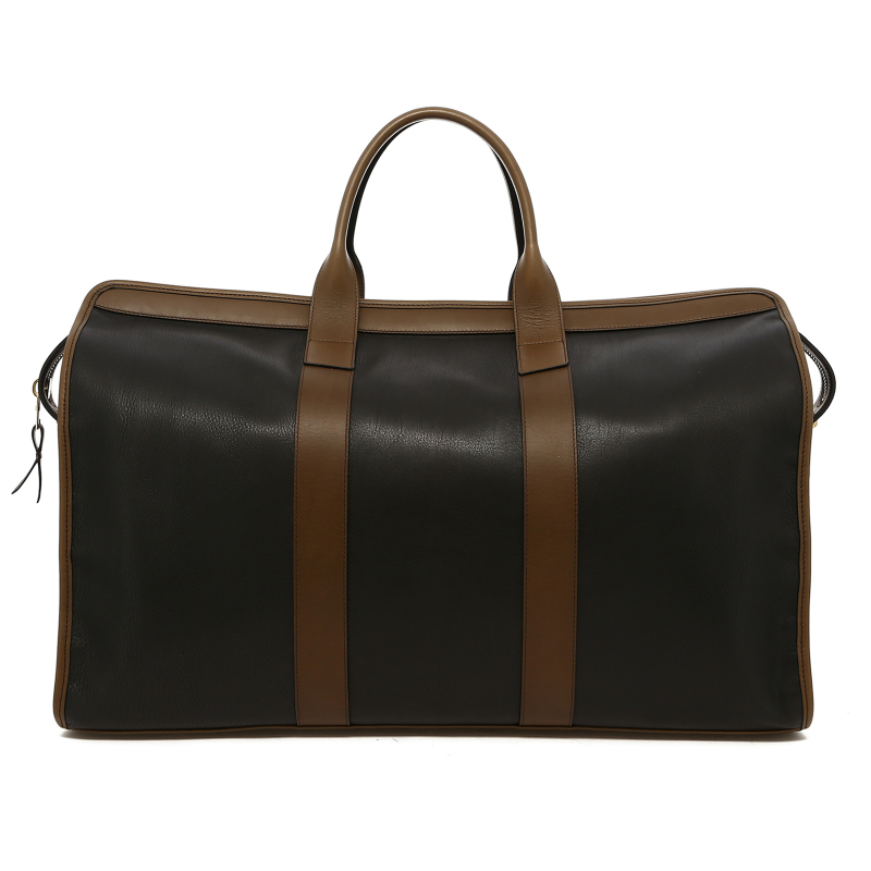 Compass Duffle - Shale/Olive - Tumbled Leather in 