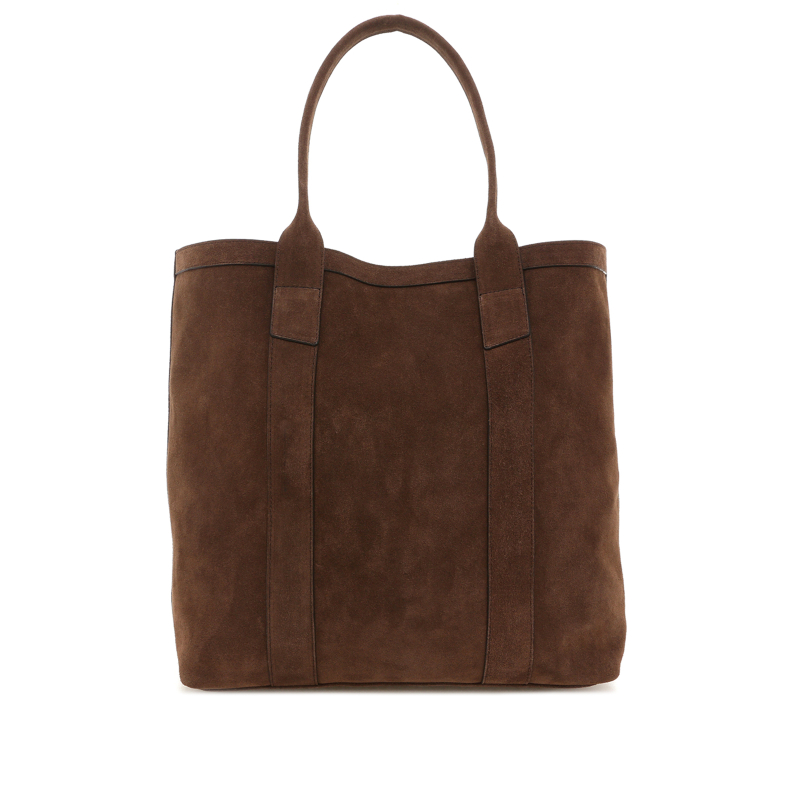 Tall Tote - Rawhide Brown - Suede  - Unlined
 in 