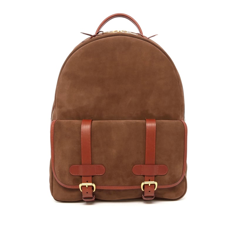 Hampton Backpack - Cub Suede / Chestnut Tumbled in 