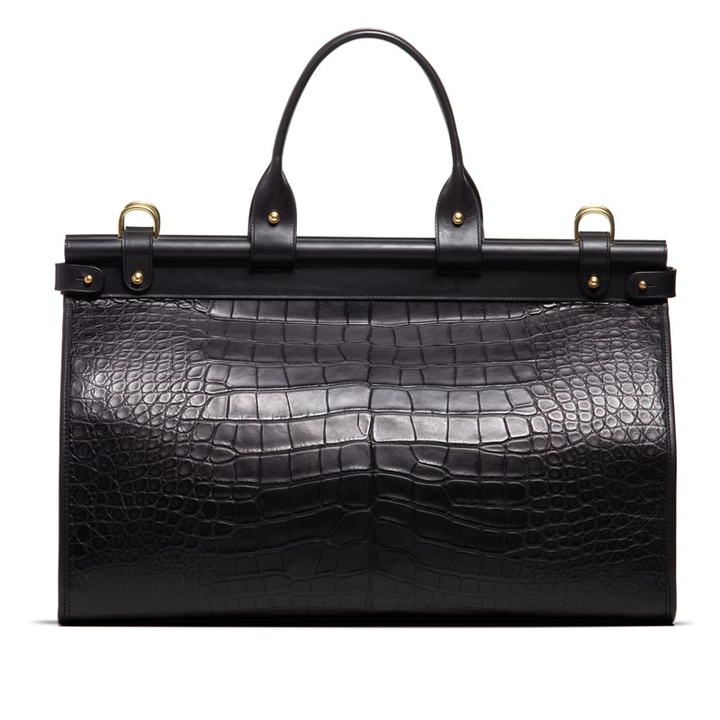 Alligator Carpetbag in american alligator