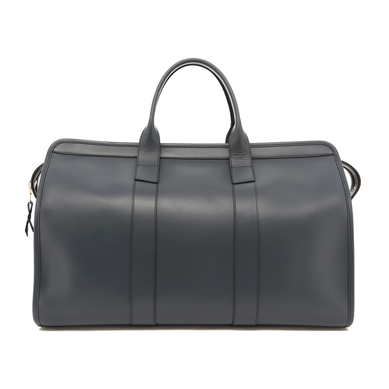 Signature Travel Duffle - Battleship Grey - Belting Leather in 