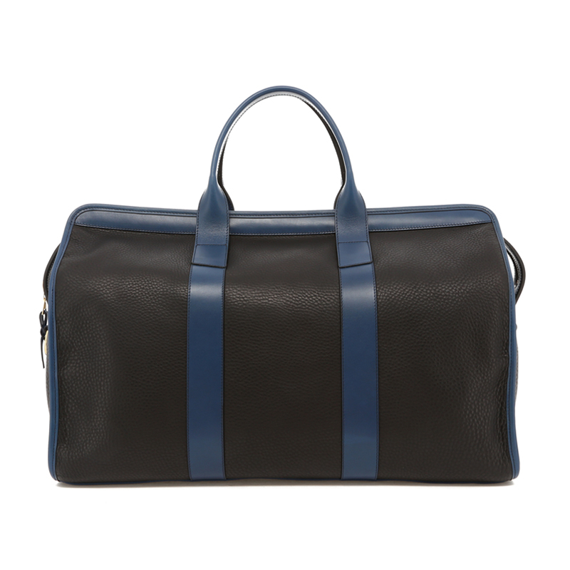 Signature Travel Duffle - Black Soft Tumbled / Midnight Trim in 
