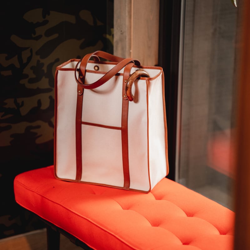 The Market Tote - Limited in canvas