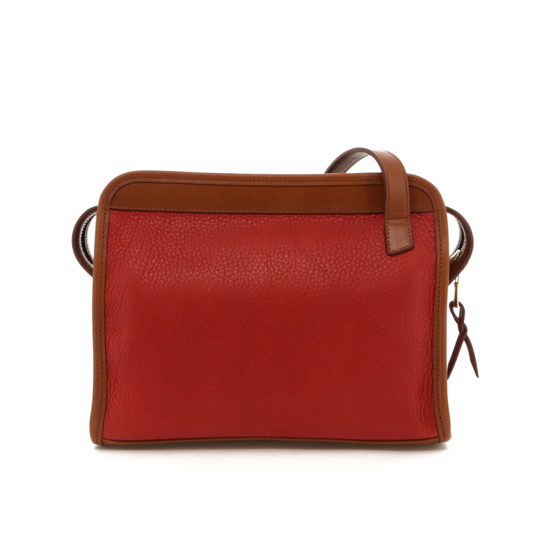 Blazer Bag - Cayenne Tumbled / Cognac Belting Trim in 