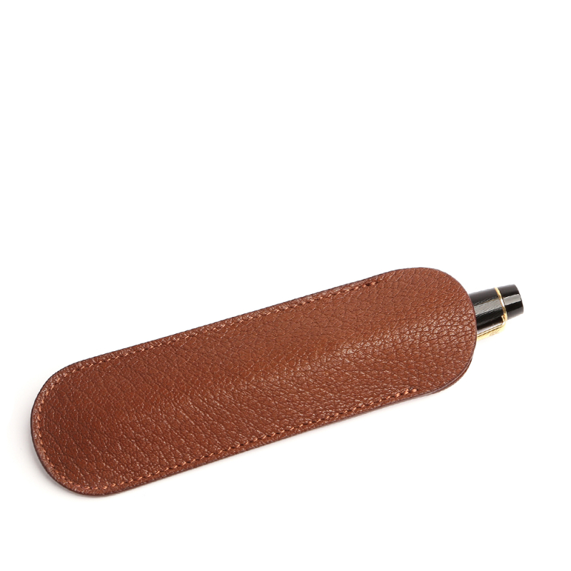 Fountain Pen Case-Antique in goat skin