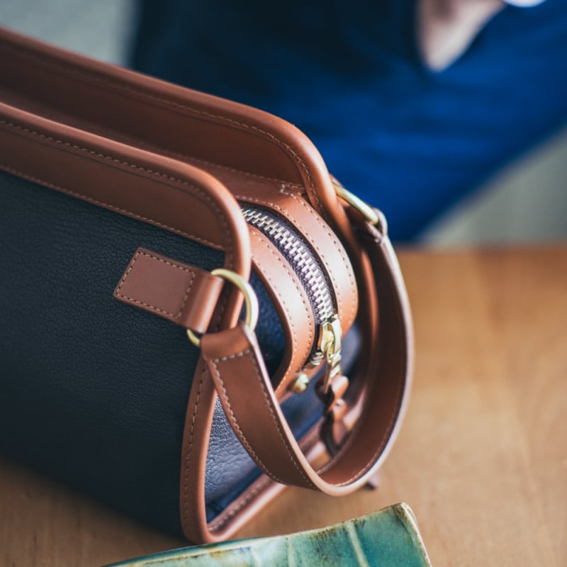 Chèvre Small Travel Kit  in goat skin