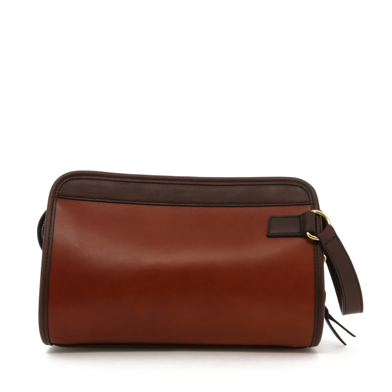 Small Travel Kit - Cognac/Chocolate Trim - Belting in 