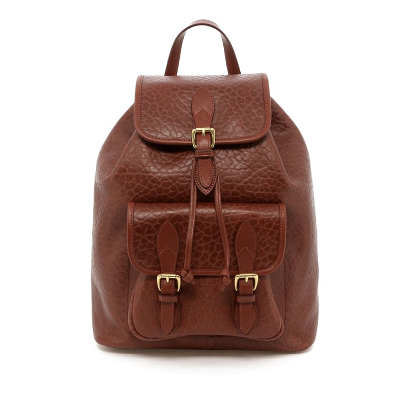 Classic Backpack in shrunken grain leather