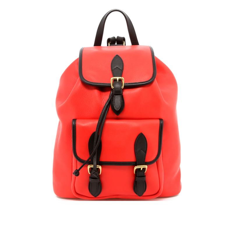Classic Backpack - Hibiscus/Black - Tumbled in 