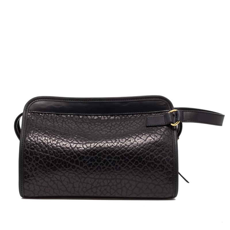Large Travel Kit in shrunken grain leather