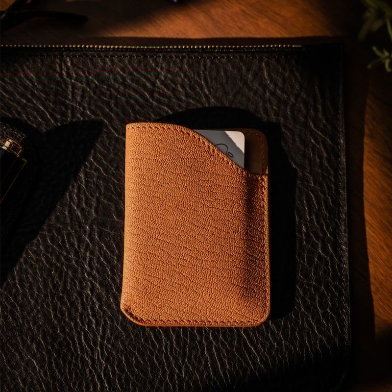 Card Wallet in goat skin