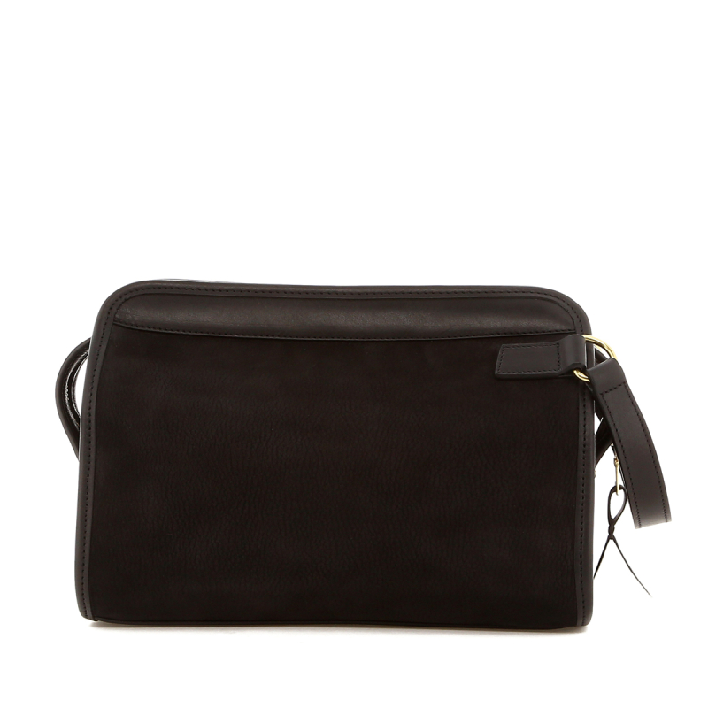 Large Travel Kit - Black - Nubuck  in 