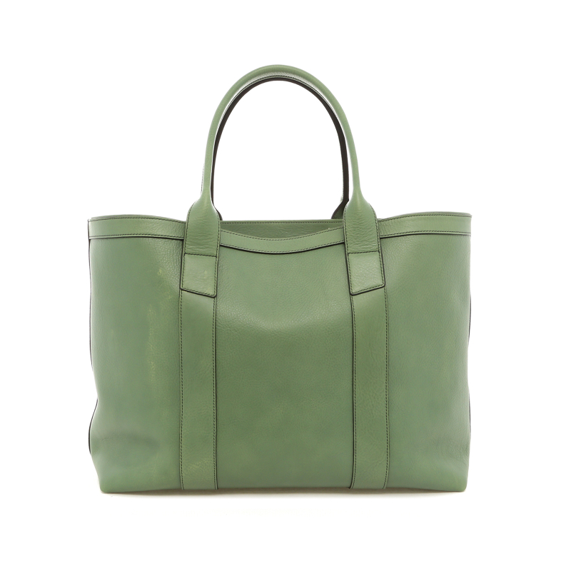Large Working Tote - Meadow - Tumbled - Pacific Blue Sunbrella in 