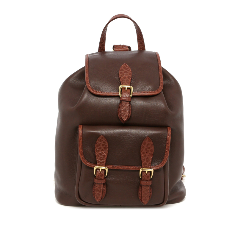 Classic Backpack - Chocolate Tumbled/Chestnut Shrunken
 in 