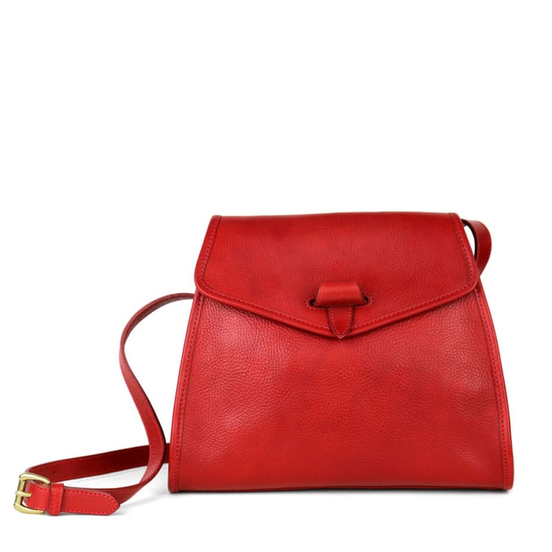 Tuscany Shoulder Bag - Limited in smooth tumbled leather