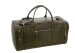 Olive leather voyager duffle frank clegg