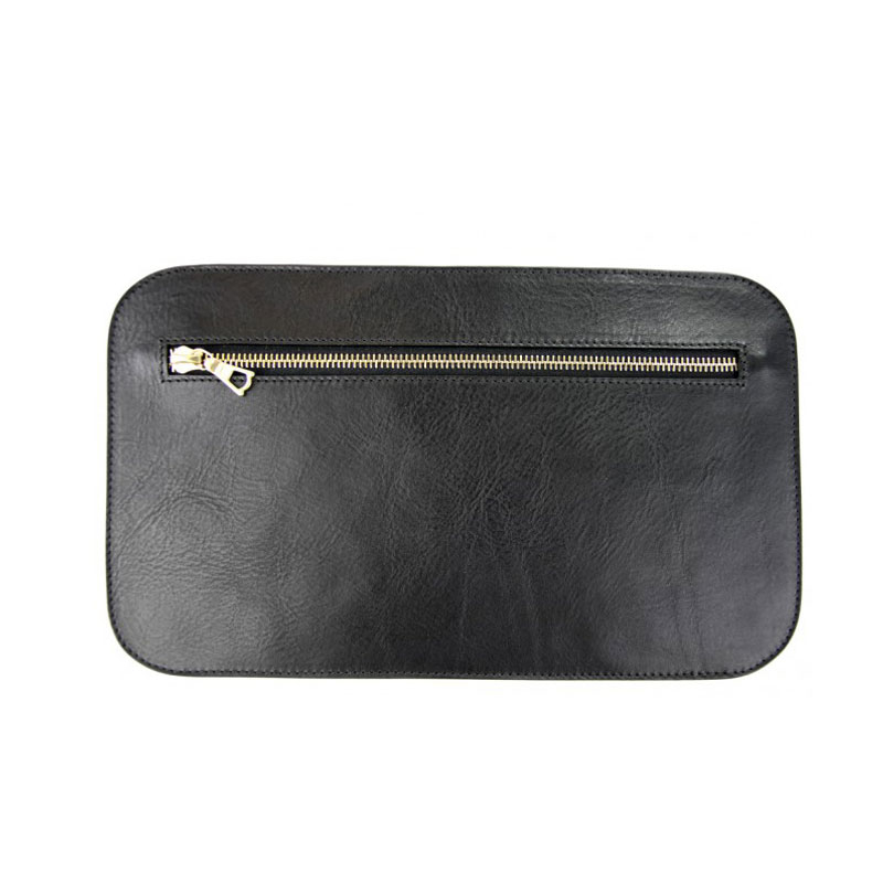 leather zip case